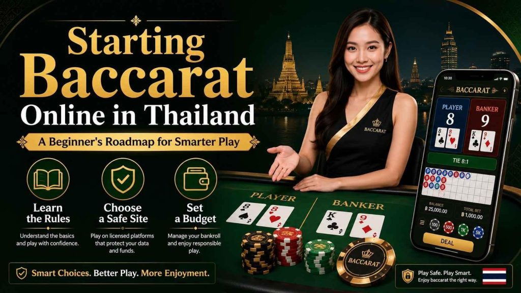 Starting Baccarat Online in Thailand: A Beginner’s Roadmap for Smarter Play