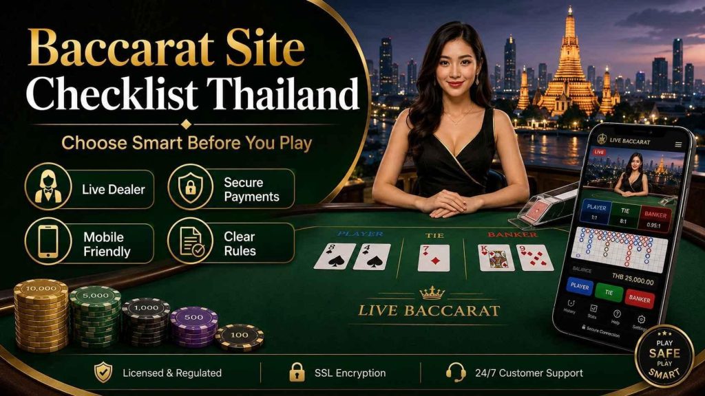 Baccarat Site Checklist Thailand: 7 Smart Things to Review Before You Play