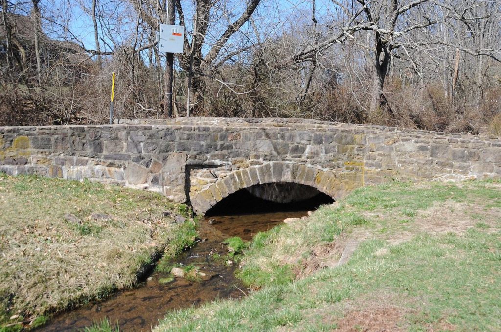 A historic stone bridge